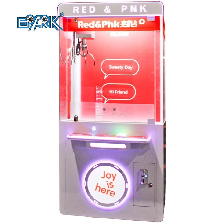 Pink Love Gift Machine Coin Operated Claw Machine