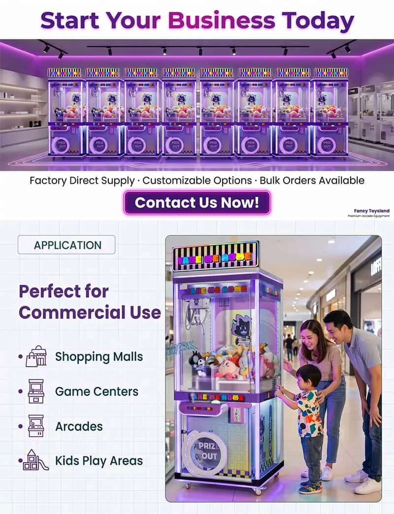 Purple Claw Machine 3-tuya Purple Claw Machine 3-tuya