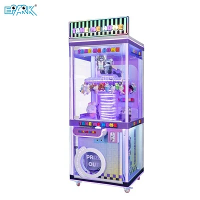 Purple Clip Machine Arcade Kids Toy Vending Machine Game Machine